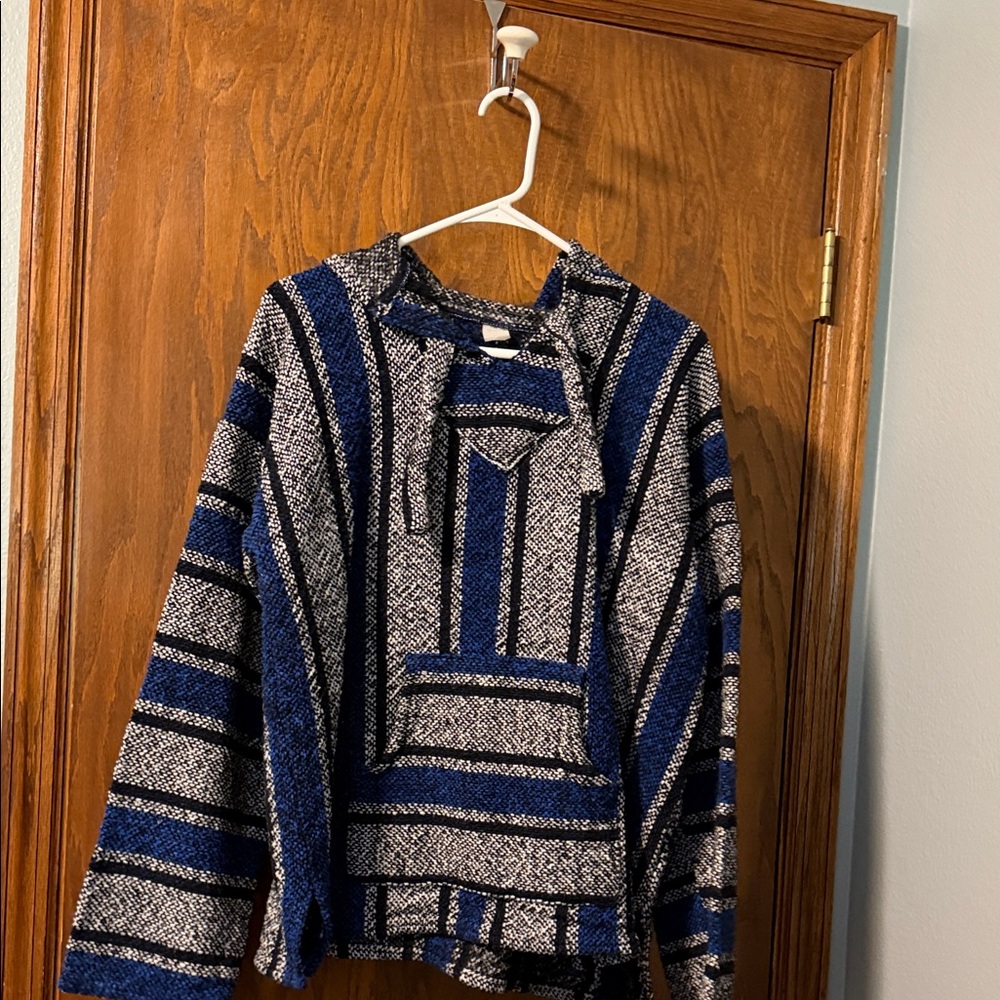 Vintage 
Blanket Type Hoodie